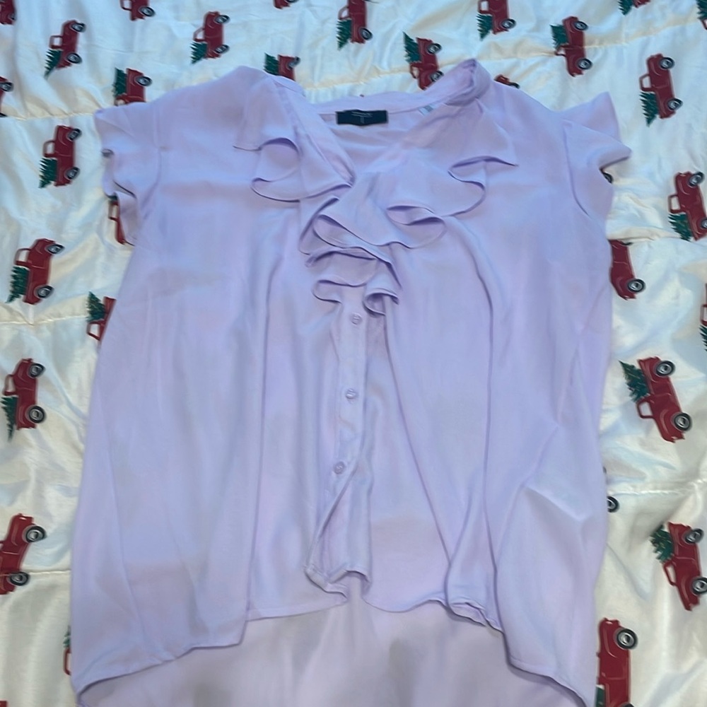 Women’s Medium Tahari Lavender Top
